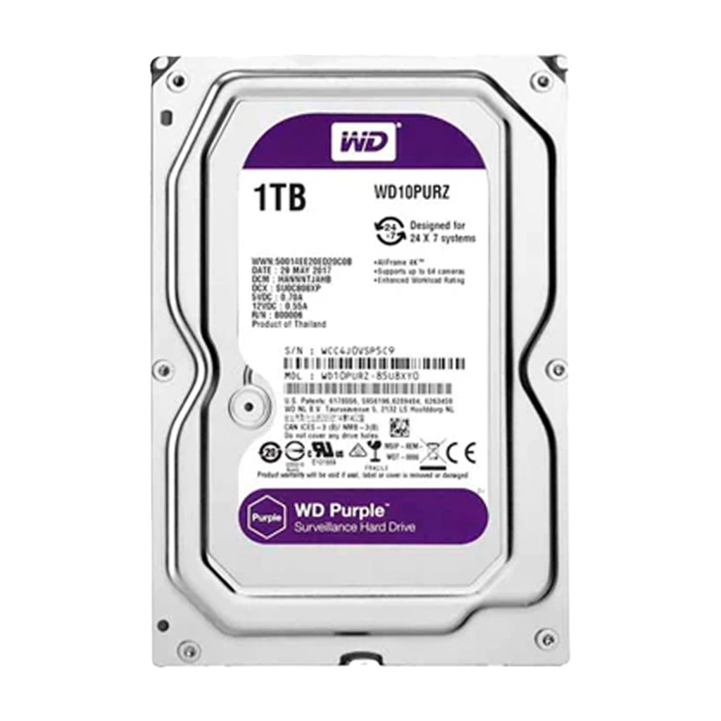[WD10PURZ-85U8XY0] Disco Duro  WD 1TB Morado