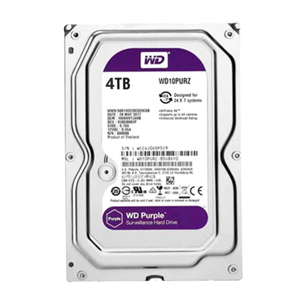 [WD42PURU-64C4CY0] DISCO DURO 4TB WD MORADO