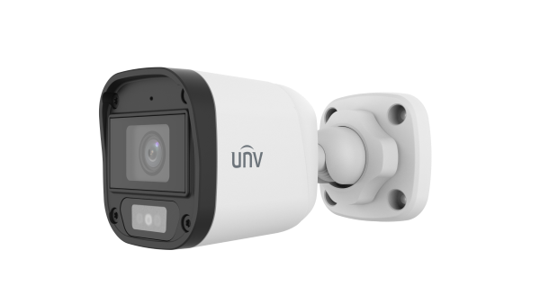 [UAC-B115-AF28-DL] CAMARA ANALOGA BALA 5MPX DUAL LIGTH 20MTS AUDIO TVI-CVI PLASTICO IP67 UNV