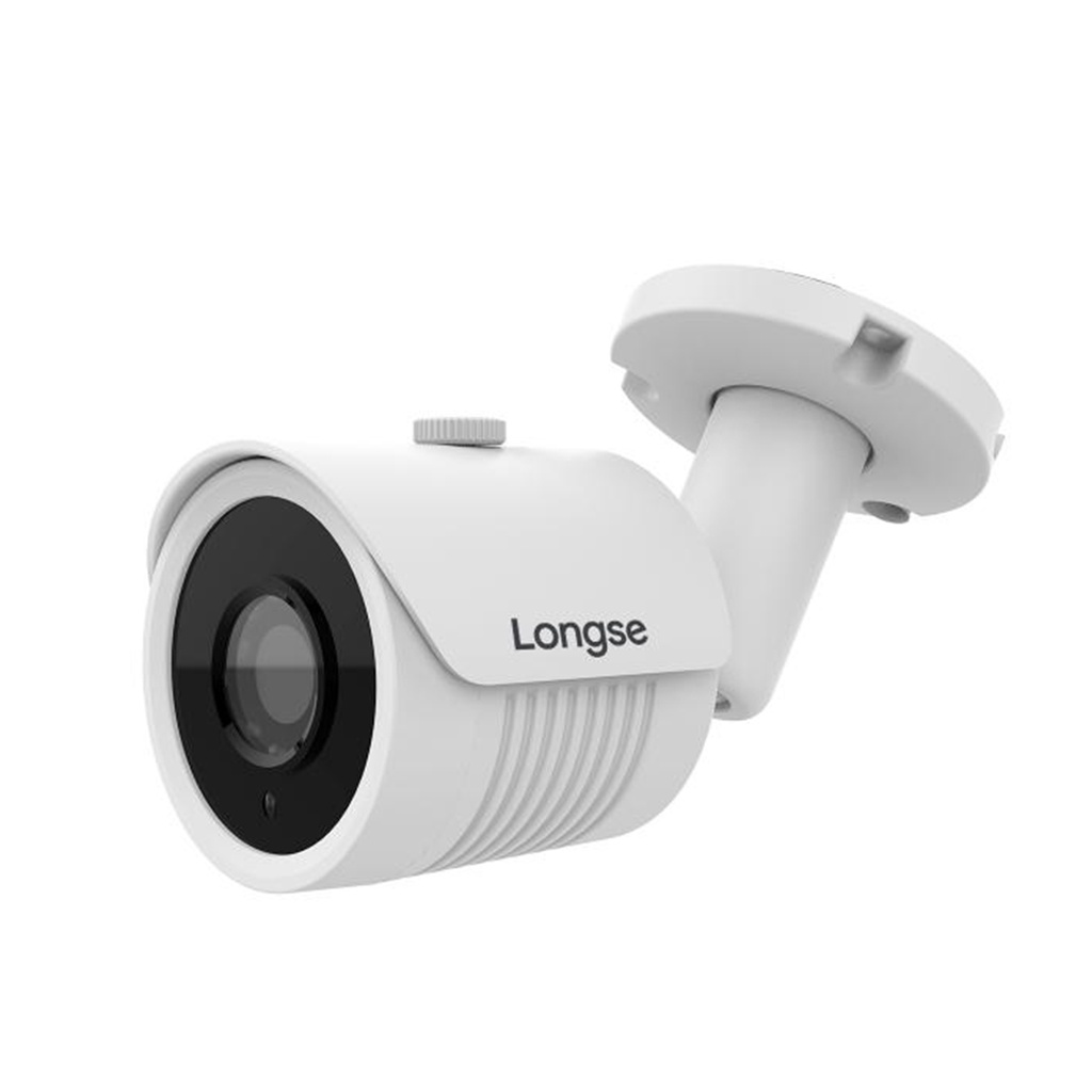 CAMARA ANALOGA BALA 8M LITE IR 25MTS AUDIO TVI METAL-PLASTICO IP67 LONGSE