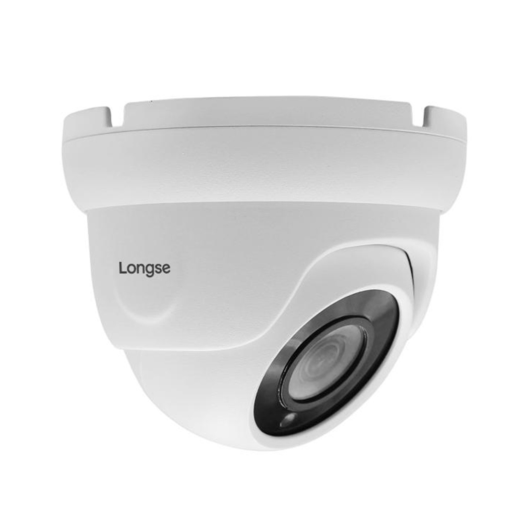 CAMARA ANALOGA DOMO 8MPX IR 15MTS AUDIO TVI METAL IP67 LONGSE