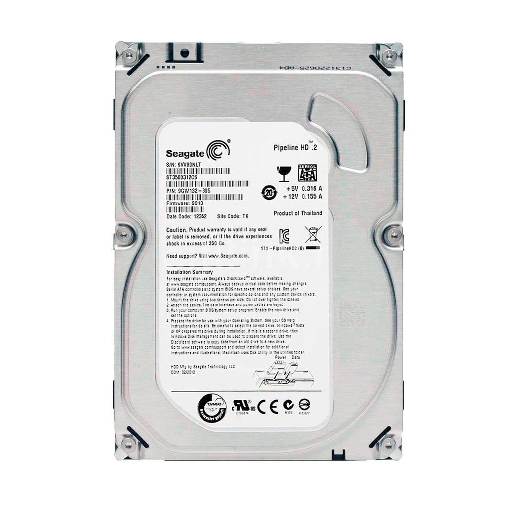 [M409] DISCO DURO 500GB SEAGATE 3.5