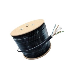 [UTPCAT5EX] CABLE UTP CAT5 EXTERIOR DOBLE FORRO 305MTS BOBINA
