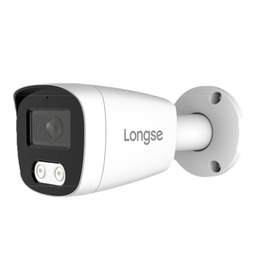 [BMSDTHC500FKEW] CAMARA ANALOGA BALA 8MPX COLOR HUNTER 25MTS AUDIO TVI METAL-PLASTICO IP67 LONGSE