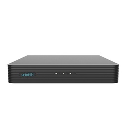 [NVR-108E2-P8] NVR IP 8MPX 8CH 8POE 1HDD 6TB AUDIO UNIARCH