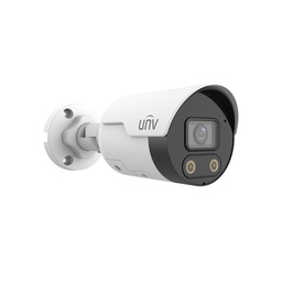[IPC2125SB-ADF28KMC-I0] CAMARA IP BALA 5MPX IR 30MTS AUDIO DOBLE VIA ALARMA AUDIBLE Y SONORA SIP-UMD PERSONAS METAL IP67 UNV